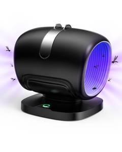 lot 17762 image: ZEVQI POWER Indoor Fly Trap Bug Light with 6 Sticky Glue Refills