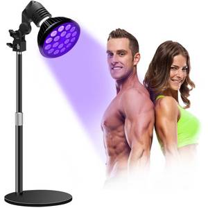 lot 17772 image: RRIVAN Home Tanning Lamp 18 Lamp Beads Adjustable Stand