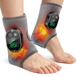lot 17790 image: WoloyHeatie Heated Foot Ankle Massager 2 Pack 6 Heat Levels 3 Vibration Modes