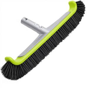 lot 17791 image: Sepetrel Pool Brush Head 17.5-Inch Curved Aluminum for All Pool Surfaces