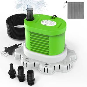 lot 17822 image: AgiiMan Pool Cover Pump 75W Submersible Sump Pump 3000LH  Retail $109.99