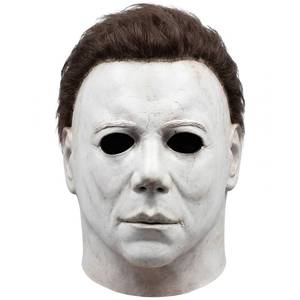 lot 18162 image: Wlxlxhwyt Michael Myers Latex Full Face Mask Adult Halloween Cosplay