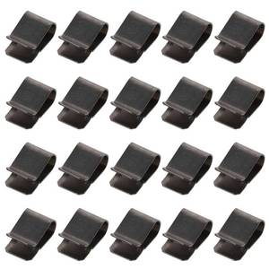 lot 18186 image: SHUATI U-Shaped Spring Clip 0.84 x 0.47 Stainless Steel Silver Tone 20 Pcs