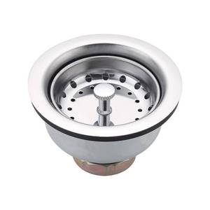 lot 18243 image: Kitchen Sink Basket Strainer 3-12 Inch Stainless Steel Moen 22036