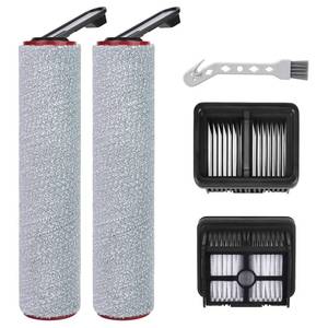lot 19950 image: Aomiduo Replacement Brush Roller & Filter Kit for Dreame H12 Pro FlexReach
