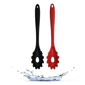 lot 20429 image: Armrouns Silicone Pasta Server Spoon 11.2 Inch 2-Pack