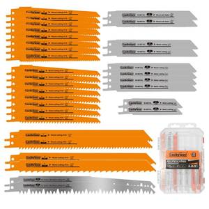 lot 20437 image: Luckyway Reciprocating Saw Blades Set 32-Piece