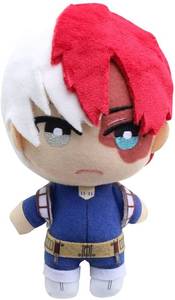 lot 20442 image: MHA Anime Plushie Keychain Doll 5.9 Inch Red