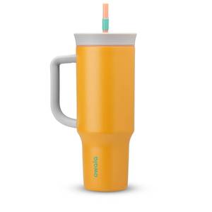 lot 20489 image: Owala Stainless Steel Tumbler Water Bottle 40 oz Tropical