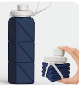 lot 6196 image: Beautail Foldable Collapsible Bottle 24.3 fl oz Polypropylene - Stock image may not match actual product images