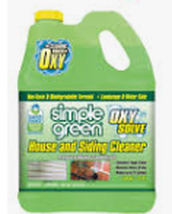 lot 6197 image: Simple Green Oxy Solve House &amp Siding Cleaner Pressure Washer Concentrate 1 Gal - Stock image may not match actual product image