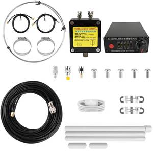 lot 1279 image: GOOZEEZOO Active Loop Antenna 0.5-500MHz K-480WLA  Retail $179.99