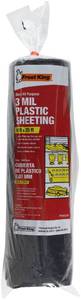 lot 1315 image: Frost King Polyethylene Sheeting 10 x 25 3 Mil Black P10253B