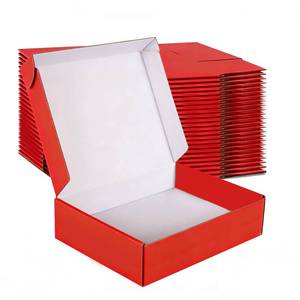 lot 1373 image: XyaMov Shipping Boxes 12x10x3 Inches Set of 20 Corrugated Cardboard Mailer