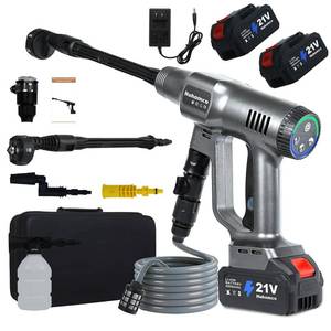 Huhomco Cordless Pressure Washer 1200 PSI Brushless Motor Portable Power Washer | Retail $139.99