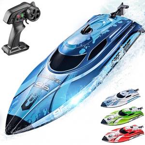 lot 1409 image: BEZGAR RC Boat 12 Inch Remote Control TX126