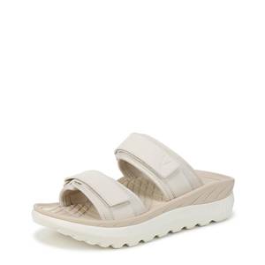 lot 2140 image: Vionic Renewal Recovery Sandals Cream Size 8 M  Retail $110