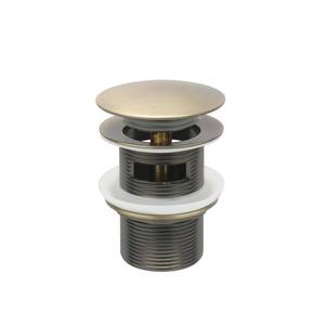 lot 2327 image: Leirsdam Bronze Freestanding Bathtub Pop-Up Drain Stopper 1-12 Inch