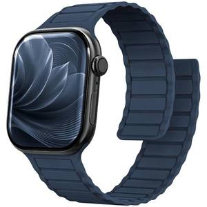 lot 2341 image: Magnetic Silicone Apple Watch Band 1.5-1.9 in