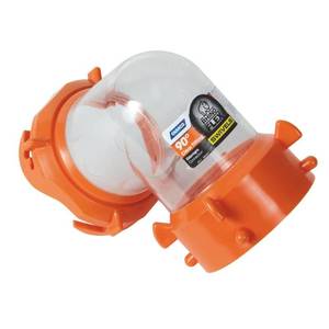 lot 2366 image: Camco Sewer Hose Swivel Fitting 90 Degree Clear RhinoFLEX 39857