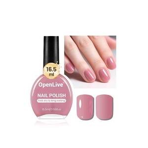 lot 2374 image: OpenLive Nail Polish 16.5ml Dusty Rose Light Pink