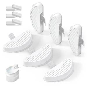 lot 2417 image: Uahpet Pet Fountain Replacement Filters 6 Pack with 12 Sponges for 67oz2L