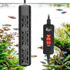 lot 7793 image: AQQA Fish Tank Heater 21-40 Gal 59-93°F Digital