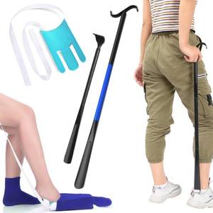 lot 7805 image: Sock Aid Kit with 36-Inch Dressing Stick and Back Scratcher