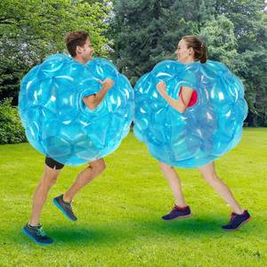 lot 7815 image: SUNSHINEMALL Inflatable Bumper Balls 2 Pack 36 Blue