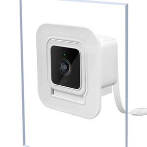 lot 8135 image: REEYEAR Window Mount for Wyze Cam V3V4, 2 Pack, Stick-On Glass Holder