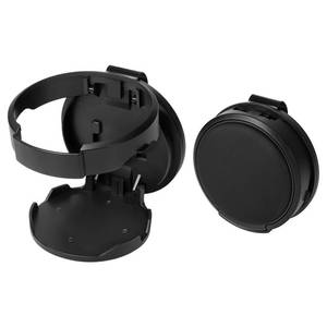 lot 8212 image: CARFIB Foldable Car Door Cup Holder Clip-On 2 Pack