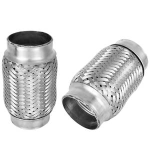 lot 8250 image: QYFNB Exhaust Flex Pipe 2.75 x 5.9 Inch 304 Stainless Steel 2 Pack