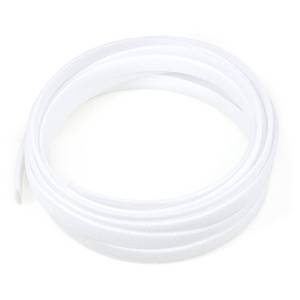lot 8258 image: Kelepu Braided Cable Management Sleeve 16.4 Ft White 12 Inch