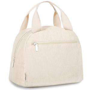 lot 8286 image: TENKIST Insulated Lunch Tote Bag Womens 15L White