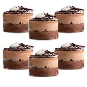 lot 13645 image: Opexscal Clear Glass Dessert Bowls 6 Oz Set of 6