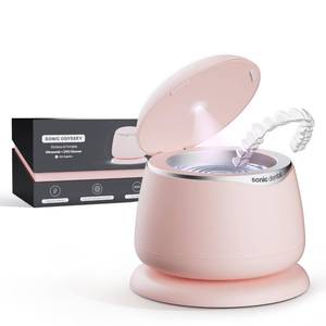 lot 13665 image: Sonic Dental Portable Ultrasonic Cleaner for Aligners 45-50 kHz Sapphire Pink