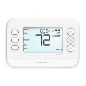 lot 13670 image: Honeywell Home Smart Wi-Fi Thermostat X2S White