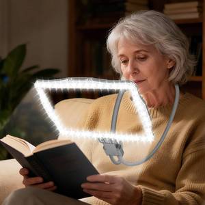 lot 13709 image: HQGZQL 10X Rechargeable Magnifying Glass with Light 10.6 x 7.8 in Gray