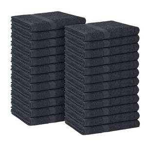 lot 13712 image: Avalon Towels Salon Hand Towel Grey 100% Cotton 16x27 Inch Pack of 24