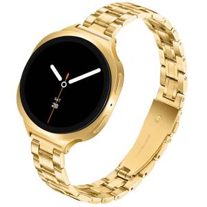 lot 14039 image: G-ficu Stainless Steel Watch Band Samsung Galaxy Watch 8 9 40mm 44mm Gold