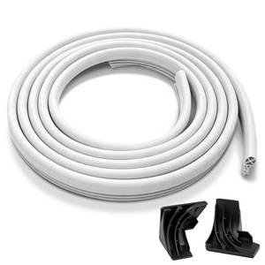 lot 14075 image: FBULWSEC Dishwasher Door Gasket Seal with Corner Gaskets for GE WD08X10057