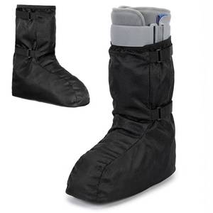 lot 14092 image: Shyyween Walking Boot Cover Medical Waterproof Large Black 2 Pack
