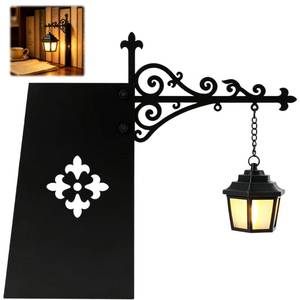 lot 14138 image: Lexuvo Library Lantern Mini Bookshelf Lamp, 6-Light Set