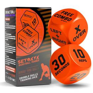 lot 14155 image: SETOXYX Basketball Dribble Skills Training Dice Set