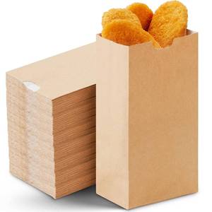 lot 17859 image: CulinWare Grease Resistant Wax Lined Brown Paper Bags 3 Lb 250 Count