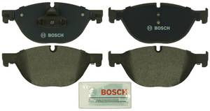 lot 17866 image: Bosch Front Disc Brake Pad Set Semi-Metallic QuietCast BP1409  Retail $136.99
