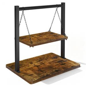 lot 17875 image: OugeWood Swing Cupcake Stand 2 Tier Wood Dessert Display Stand