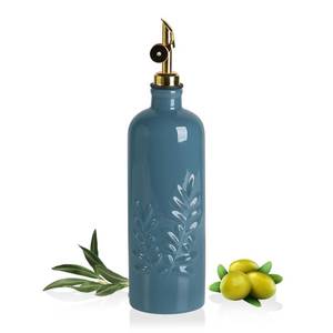 lot 17880 image: Sweejar Ceramic Oil Dispenser 18 Oz Gravity Spout Fogbule