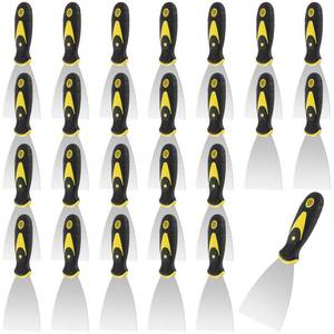 lot 17897 image: SEHOI 25 Pcs 3 Inch Stainless Steel Putty Knife Set
