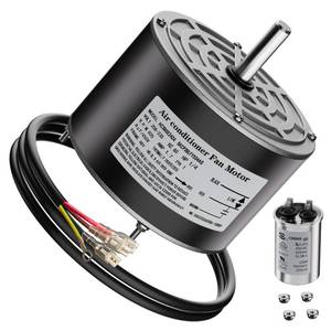 lot 17898 image: BXKP Condenser Fan Motor 14 HP 825 RPM 208-230V 48Y Frame 5KCP39LFY534AS  Retail $199.99
